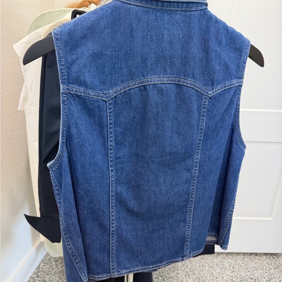 Frame Denim Blue Button-Down Top - Picture 6 of 9